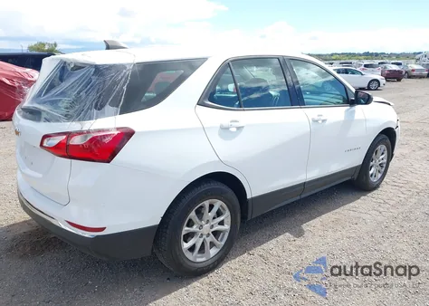 2018 Chevrolet Equinox Ls из США, поврежденный, VIN 3GNAXREV0JS573801